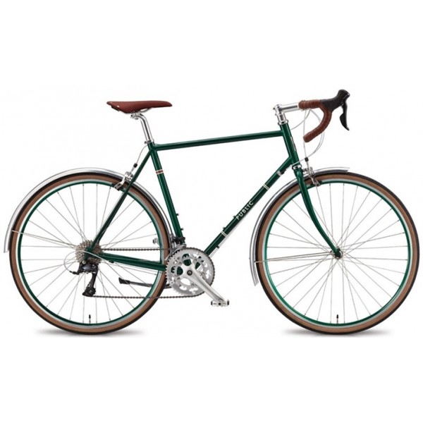 Public R18 Drop Bar - British Racing Green