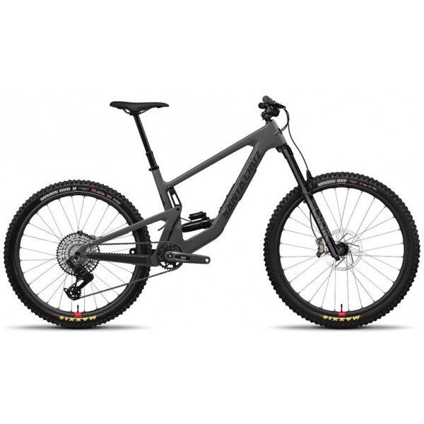 2024 Santa Cruz Bronson 4 C GX AXS Reserve - Matte Dark Matter