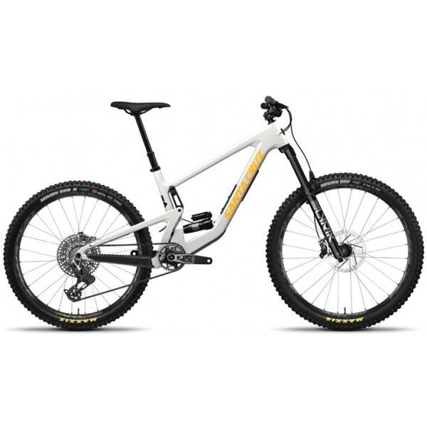 2024 Santa Cruz Bronson 4 CC X0 AXS 27.5 - Gloss Chalk White