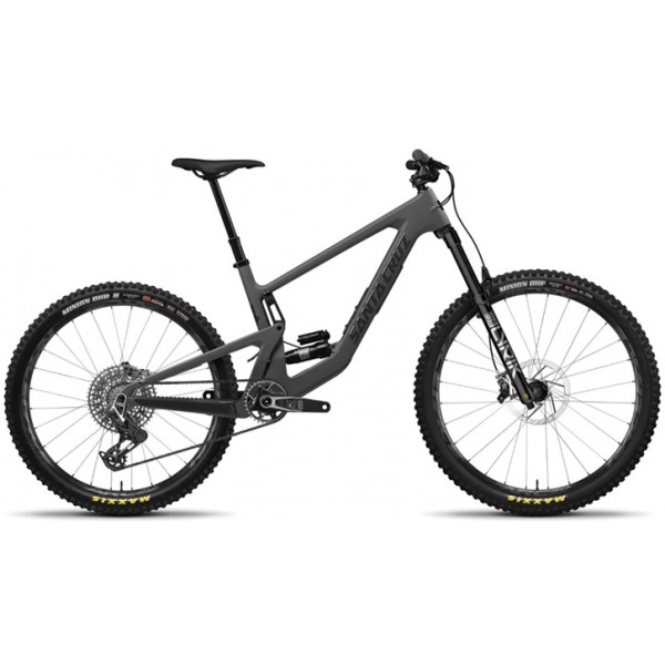 2024 Santa Cruz Bronson 4 CC X0 AXS 27.5 - Matte Dark Matter