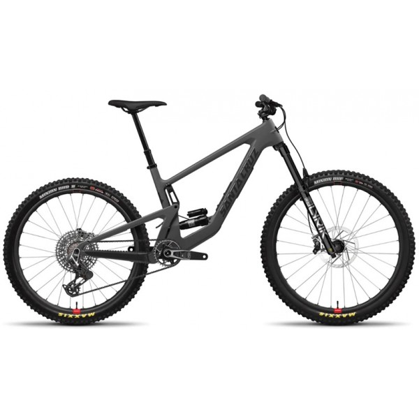 2024 Santa Cruz Bronson 4 CC X0 AXS Reserve - Matte Dark Matter