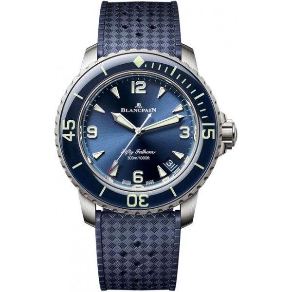 Blancpain Fifty Fathoms Automatic 42.3mm Blue Mens Watch