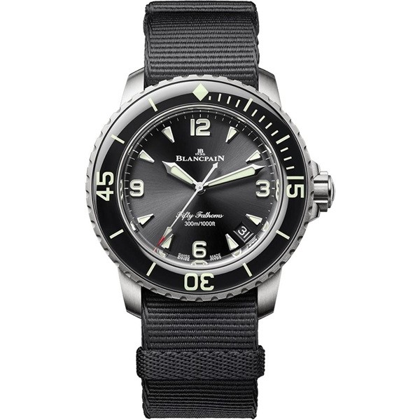 Blancpain Fifty Fathoms Automatic 42.3mm Black Mens Watch