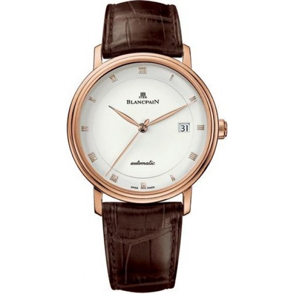 Blancpain Villeret Ultra Slim Automatic 38mm Silver Mens Watch