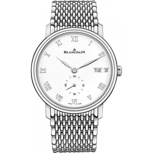 Blancpain Villeret Ultra Slim Day Date 40mm White Mens Watch