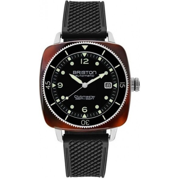 Briston Clubmaster Legend Automatic Diver Acetate Black