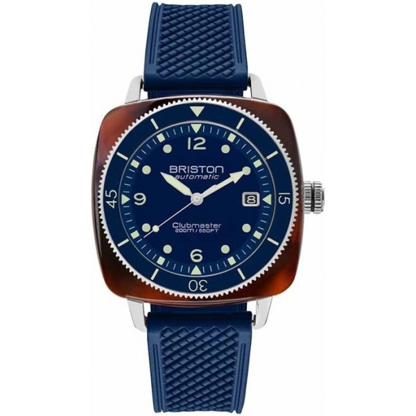 Briston Clubmaster Legend Automatic Diver Acetate Navy Blue