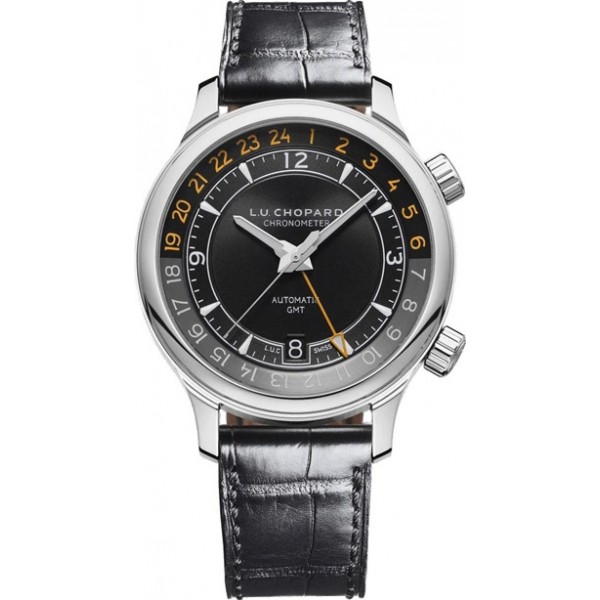 Chopard L.U.C. GMT One Black Mens Watch