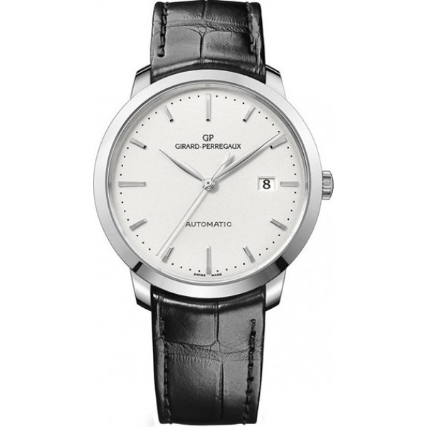 Girard Perregaux 1966 Automatic 40mm Silver Mens Watch