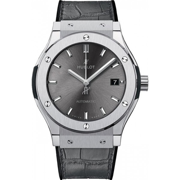 Hublot Classic Fusion Automatic 42mm Grey Mens Watch