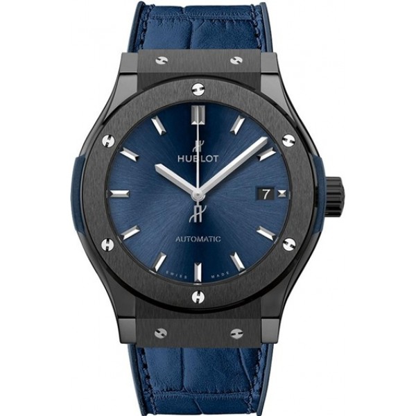 Hublot Classic Fusion Automatic 45mm Blue Mens Watch