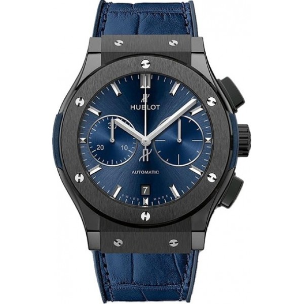 Hublot Classic Fusion Chronograph 45mm Blue Mens Watch