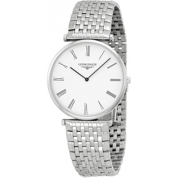 Longines La Grande Classique Stainless Steel Mens Watch White Dial L4.766.4.11.6