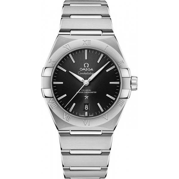 Omega Constellation Co-Axial Master Chronometer 39mm Black Mens Watch