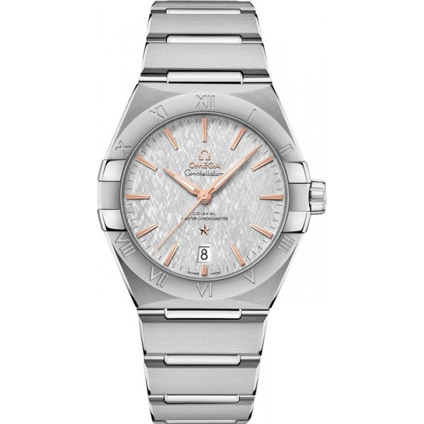 Omega Constellation Co-Axial Master Chronometer 39mm Grey Mens Watch