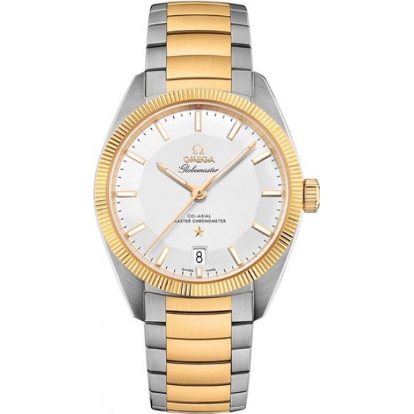 Omega Globemaster 39mm Silver Mens Watch