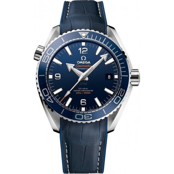 Omega Planet Ocean 600m Co-Axial Master Chronometer 43.5mm Blue Mens Watch