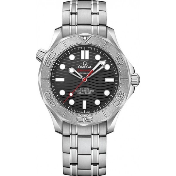 Omega Seamaster Diver 300m Co-Axial Master Chronometer 42mm Black Nekton Edition Mens Watch