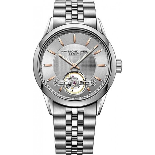 Raymond Weil Freelancer Automatic Stainless Steel Silver Dial Mens Watch 2780-ST5-65001