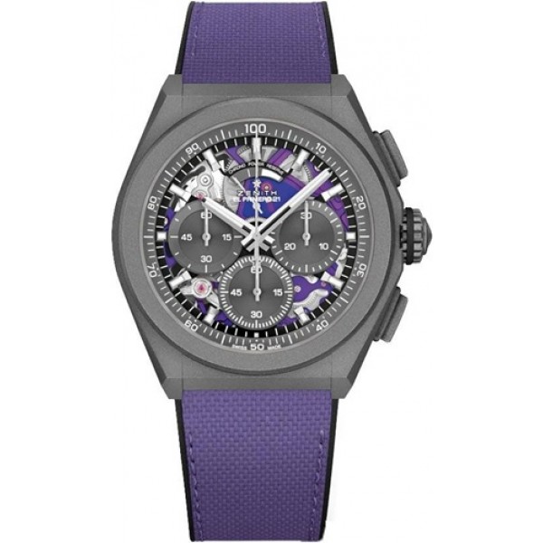 Zenith Defy El Primero 21 Purple Mens Watch