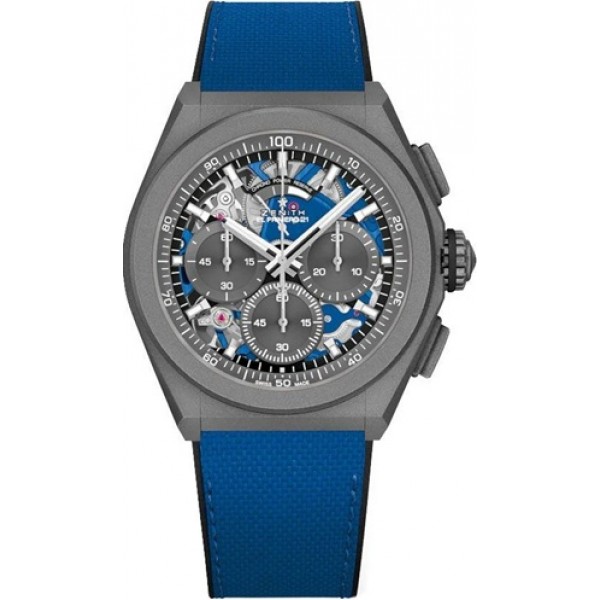 Zenith Defy El Primero 21 Ultrablue Mens Watch