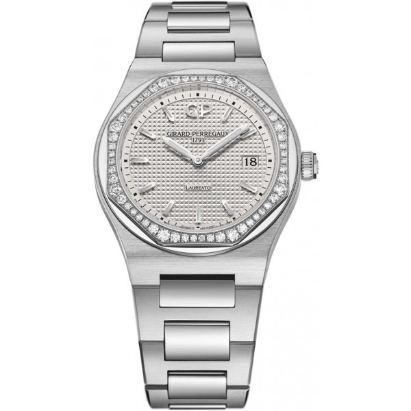 Girard Perregaux Laureato Quartz 34mm Ladies Watch