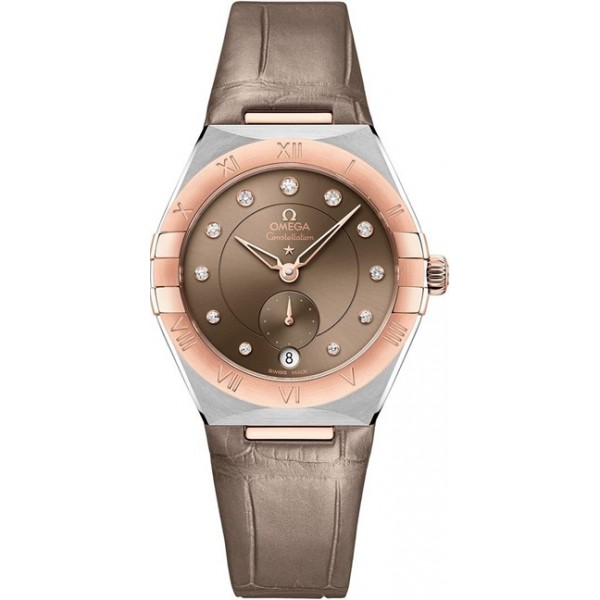 Omega Constellation Co-Axial Master Chronometer Small Seconds 34mm Bronze Ladies Watch