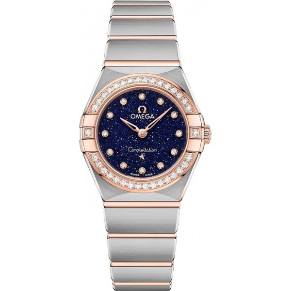 Omega Constellation Quartz 25mm Dark Blue Ladies Watch