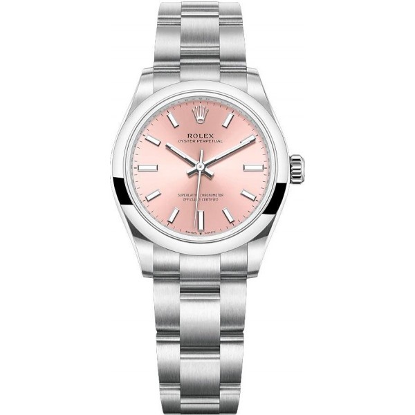 Rolex Oyster Perpetual 31mm Pink Ladies Watch