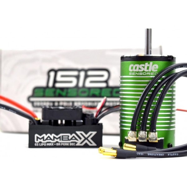 Castle Creations Mamba 25.2V Waterproof ESC & 1800KV Motor Combo