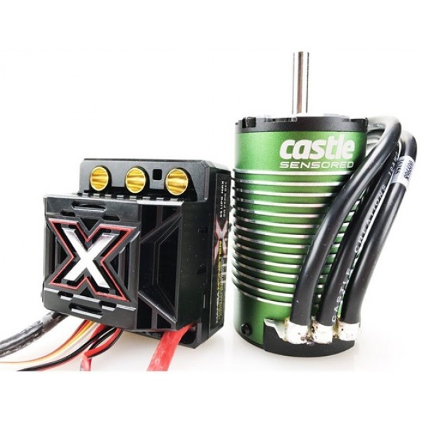 Castle Creations Mamba Monster X 25.2V & 1800KV Sensored Motor Combo