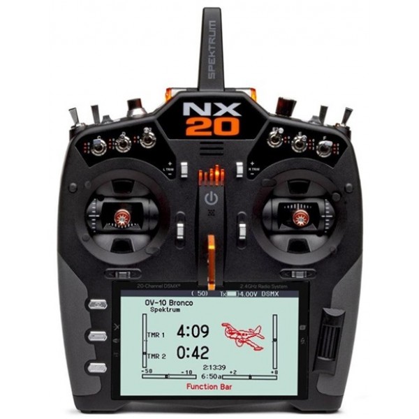 Spektrum NX20 20-Channel DSMX Transmitter Only