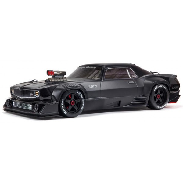 ARRMA Felony 6S BLX 1/7 4WD Stunt Car RTR, Black