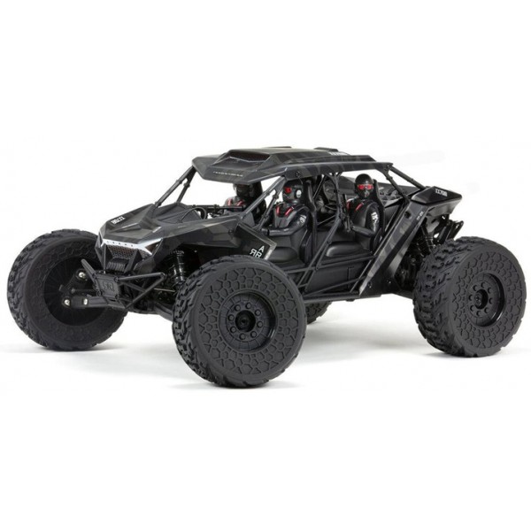 ARRMA Fireteam 6S BLX 1/7 4X4 Stunt Truck RTR, Black