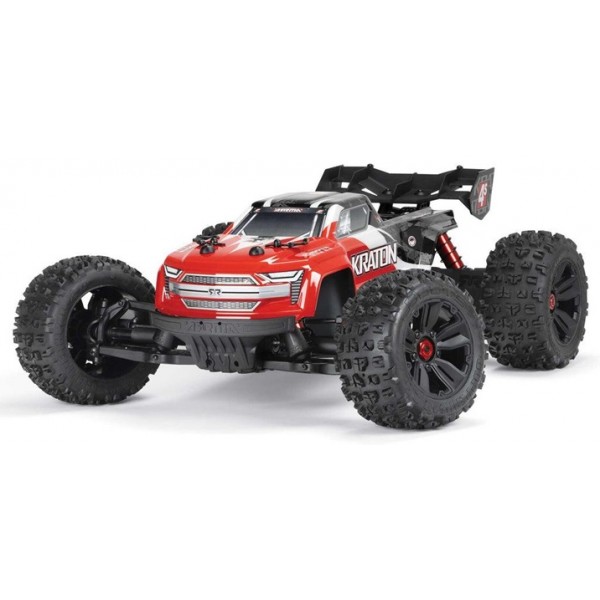 ARRMA Kraton 4S BLX 1/10 4X4 Monster Truck RTR, Red/Black