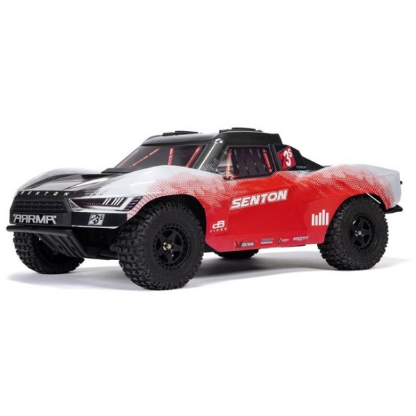 ARRMA Senton 4X4 BLX 1/10 Short Course Truck RTR, Red