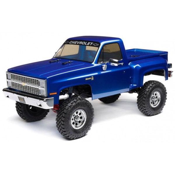 Axial SCX10 III Base Camp 1982 Chevy K10 1/10 4X4 Crawler RTR Blue