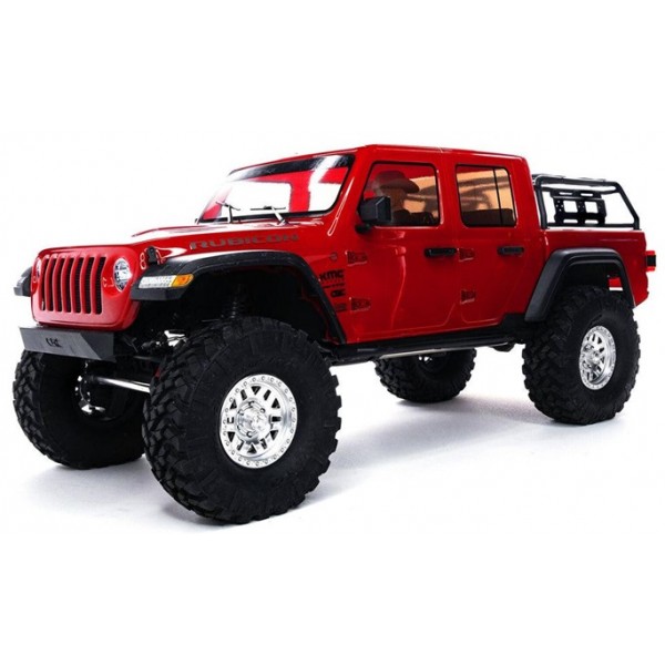 Axial SCX10 III Jeep JT Gladiator 1/10 4X4 Crawler RTR, Red