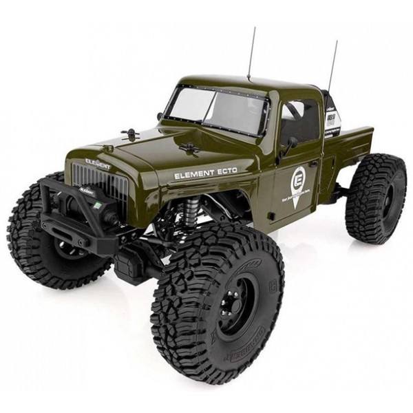 Element RC Enduro Ecto 1/10 4X4 Crawler RTR, Green