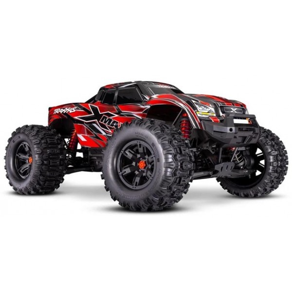 Traxxas X-Maxx 8S Belted 4X4 Monster Truck RTR, Red