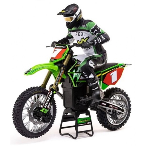 Losi Promoto-MX 1/4 Dirt Bike RTR Combo, Pro Circuit